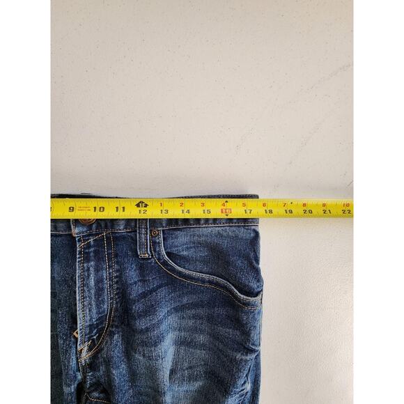 Ariat Rebar M4 Mid Rise Boot Jeans Mens 34x36* Blue Workwear Bootcut Stretch - Picture 9 of 12